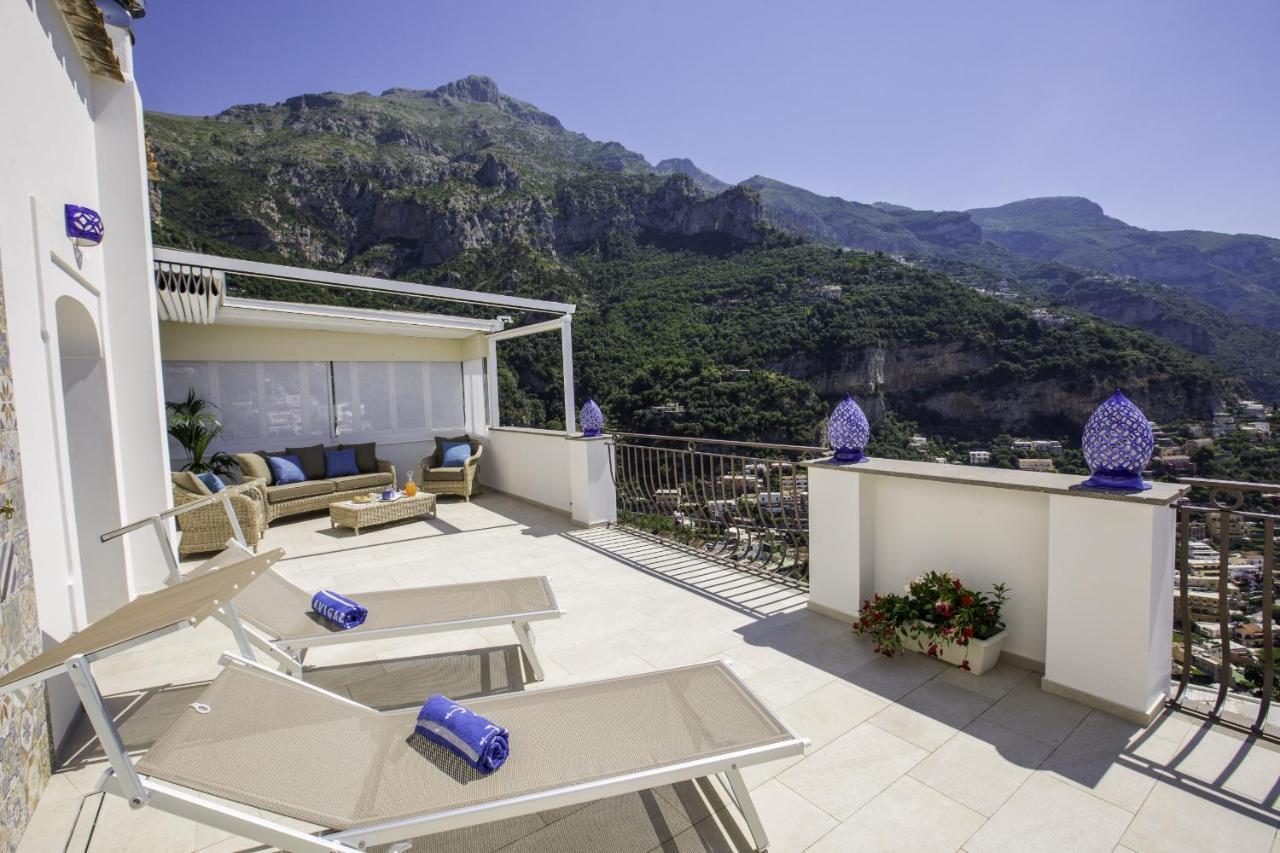 Estate4Home - Villa Settemari Scrigno Positano Kültér fotó