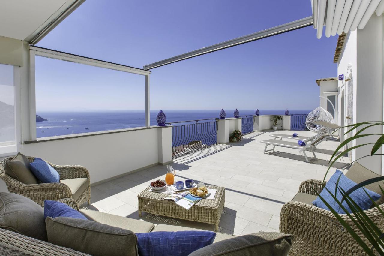 Estate4Home - Villa Settemari Scrigno Positano Kültér fotó