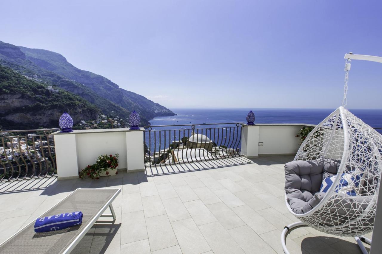 Estate4Home - Villa Settemari Scrigno Positano Kültér fotó