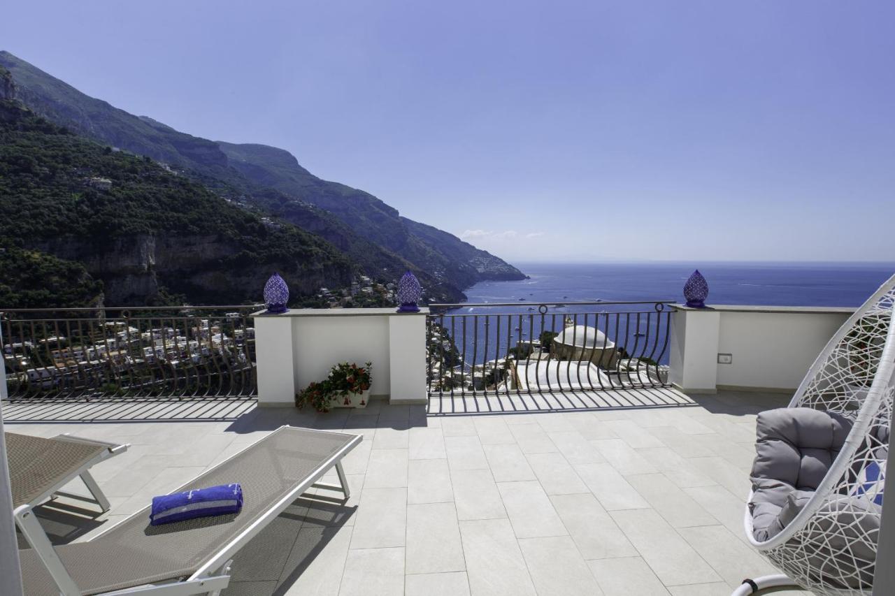 Estate4Home - Villa Settemari Scrigno Positano Kültér fotó