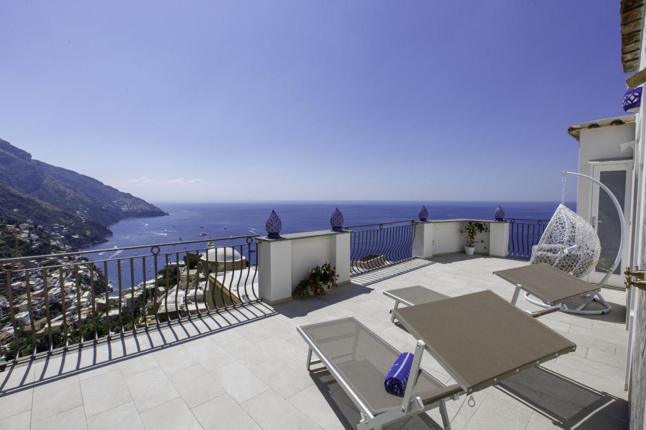 Estate4Home - Villa Settemari Scrigno Positano Kültér fotó