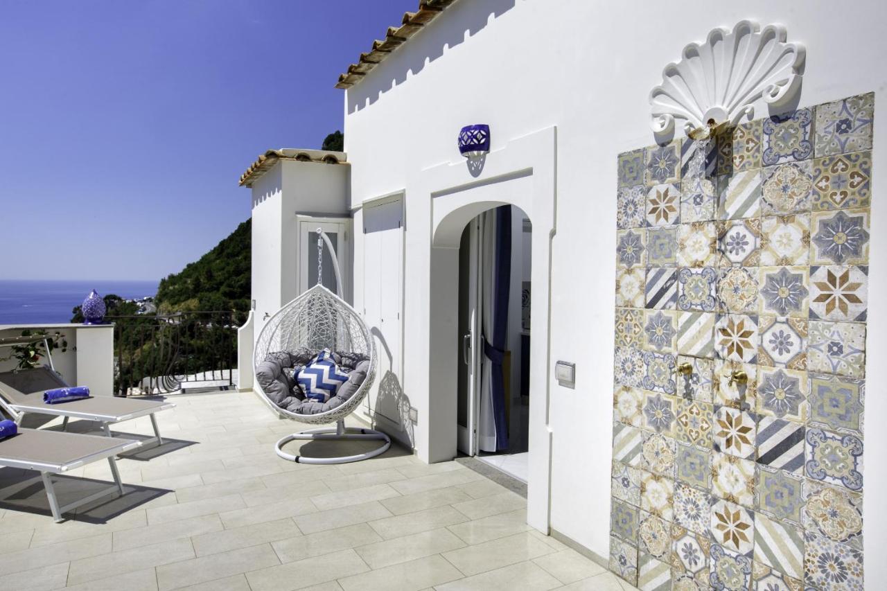 Estate4Home - Villa Settemari Scrigno Positano Kültér fotó