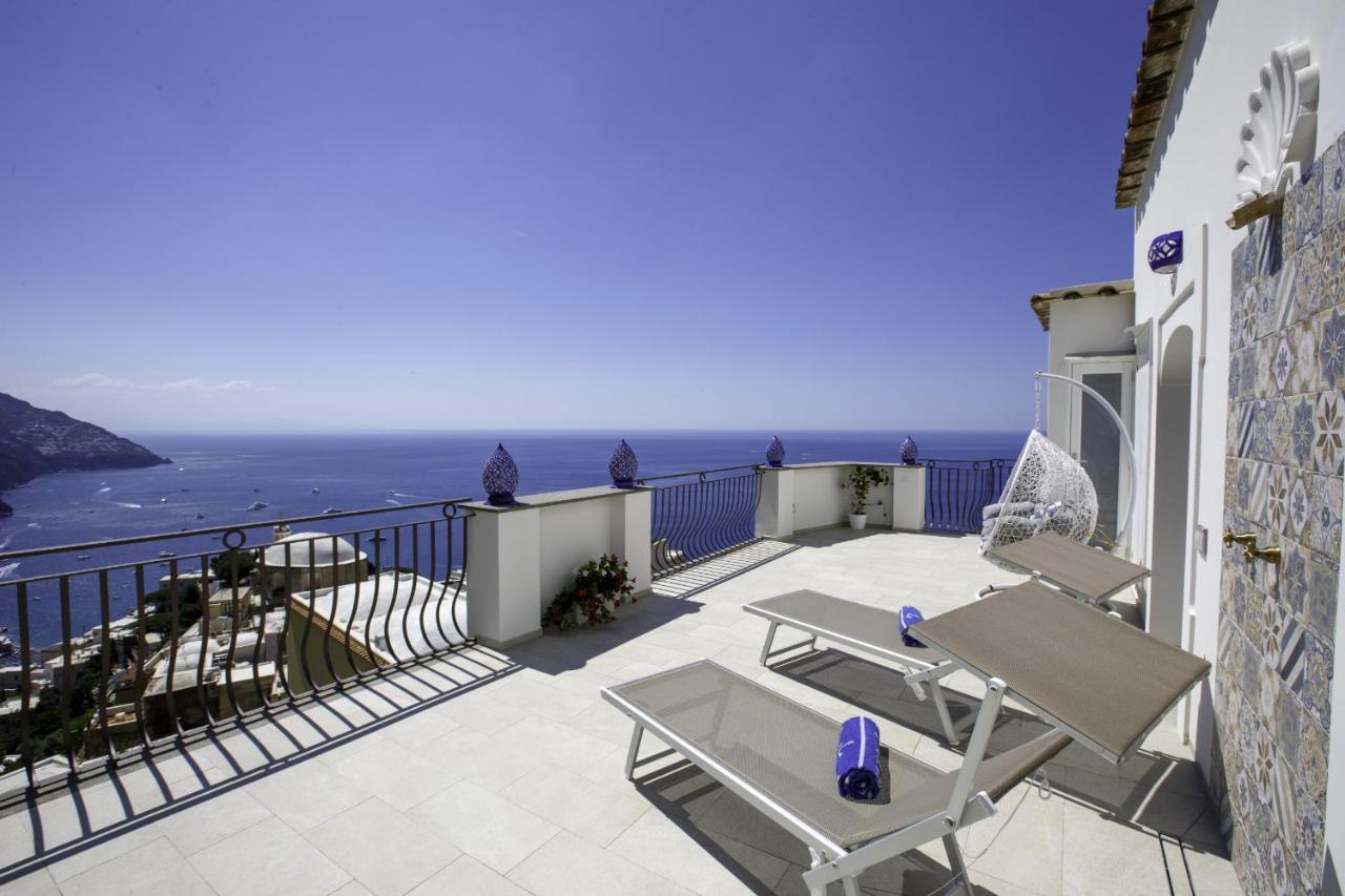 Estate4Home - Villa Settemari Scrigno Positano Kültér fotó